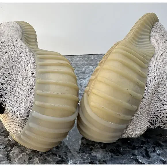 Adidas Yeezy Boost 350 V2 Beige Black SPLY-350 Size 9.5 HP7870 Kanye West - Picture 8 of 12